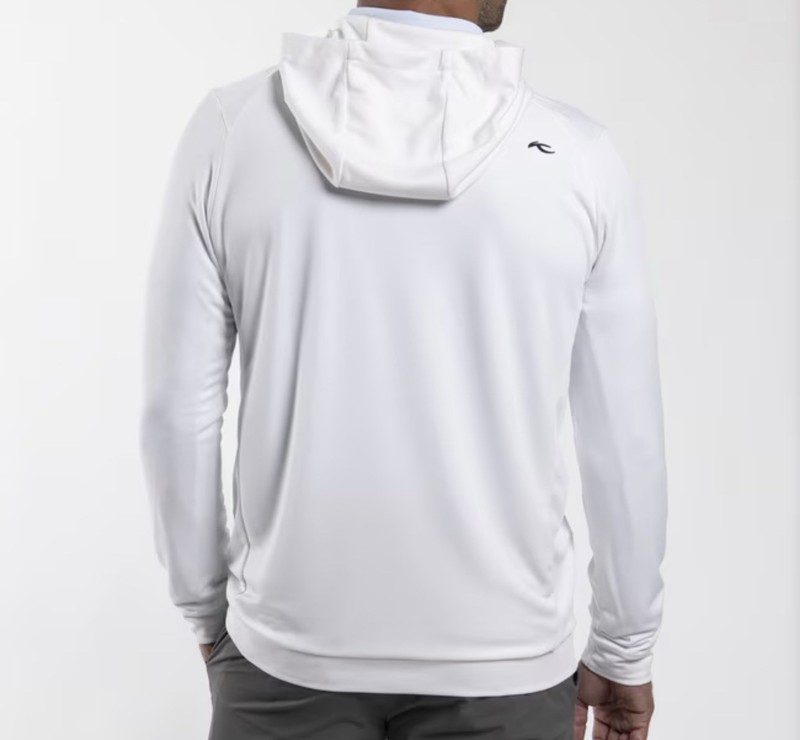 KJUS Men Kallen Hooded Midlayer White DIRTY !! Size 54/XL🪄 gallery