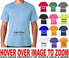 HANES Mens Moisture Wicking T-Shirt Dri Fit Exercise Performance Tee XS-XL 2X 3X