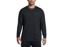 NWT Under Armour Men’s Project Rock Long Sleeve Cuffed T-Shirt XL Black
