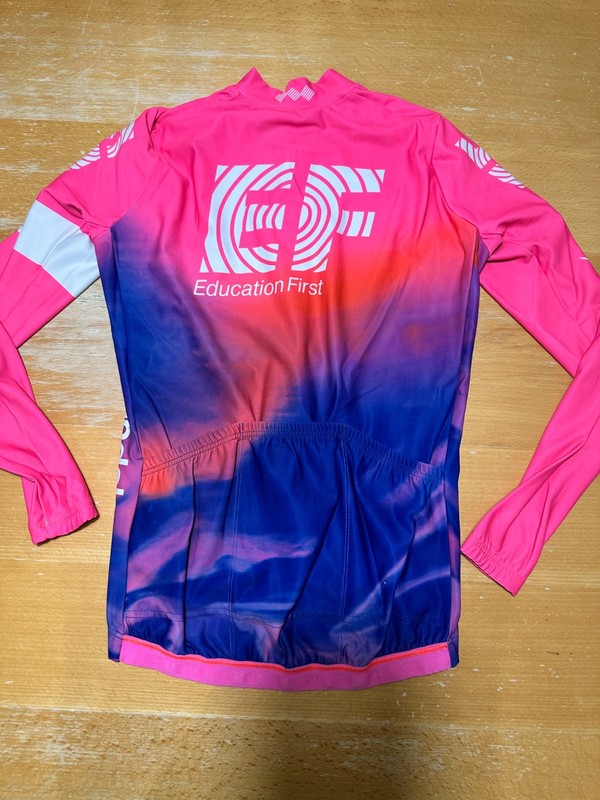Rapha LS Midweight Jersey, EF Education First pro team, Men Small (size 2) gallery