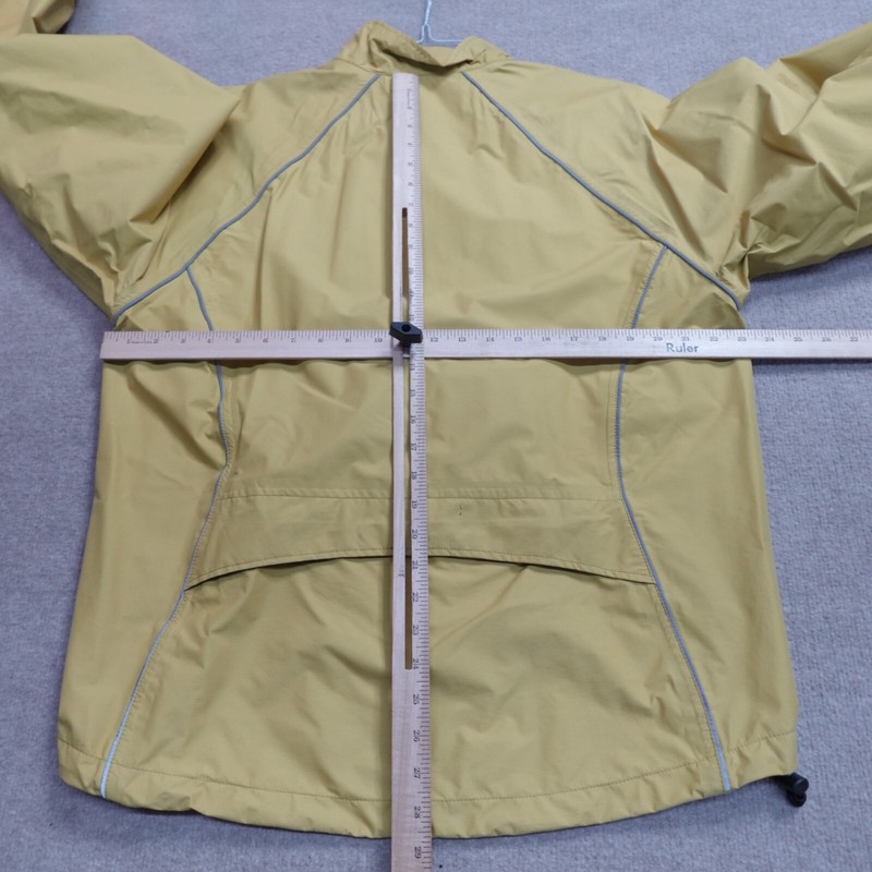 Lafuma Jacket Large Yellow Full Zip Gore-Tex Paclite Windbreaker Race Jacket gallery