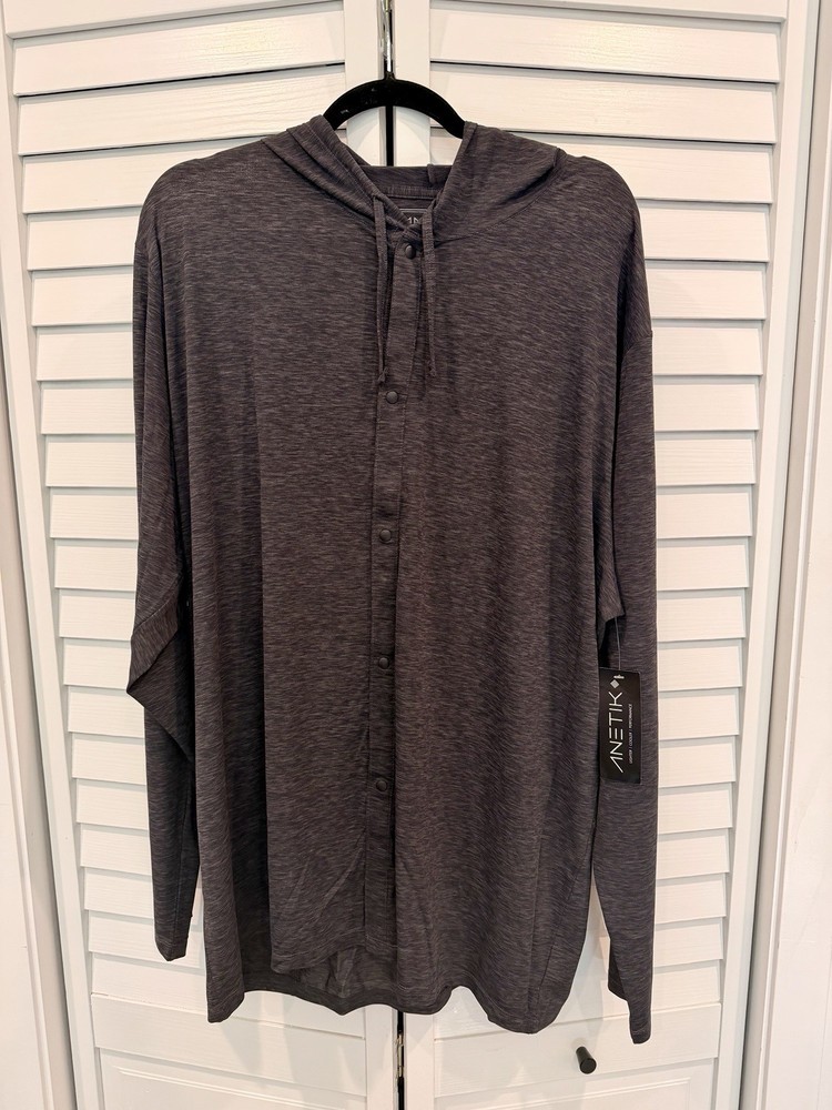 Anetik Performance Long Sleeve LOW PRO SNAP HOODY XXL