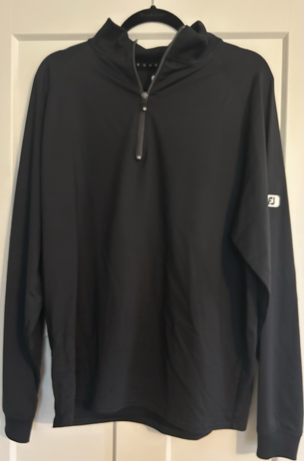 FootJoy Golf Quarter Zip Stretch Performance Pullover Fleece Mens Large gallery