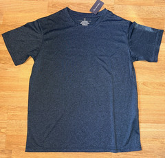 AKAWOOKO Blue Athletic Short Sleeve Shirt – Size Small – NWT!!