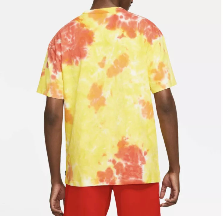 Nike Sportswear Premium Essentials Tie-Dye Center Swoosh Shirt Men XS DD2720-102 gallery