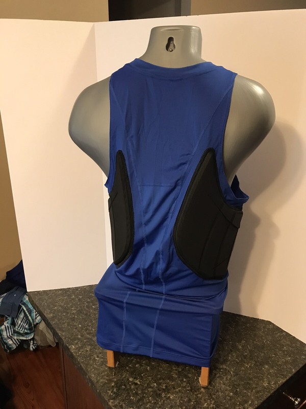 Nike Pro Hyperstrong Basketball Compression Tank XXLT Padded Royal Blue gallery
