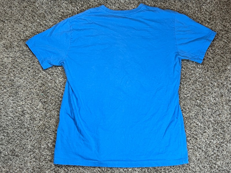 Nike Rip It Every Day Blue Regular Fit T-Shirt Size Large gallery