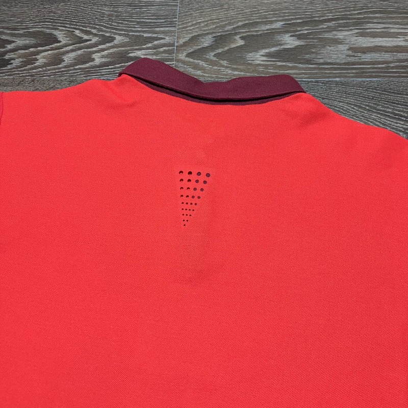 ROGER FEDERER RF 2014 Shanghai Basel ATP Finals Nike Tennis Polo Shirt size L gallery