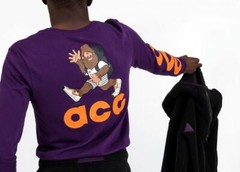 Nike Sportswear SASQUATCH ACG Long Sleeve Shirt LS Top Purple AQ3953-537 Men M