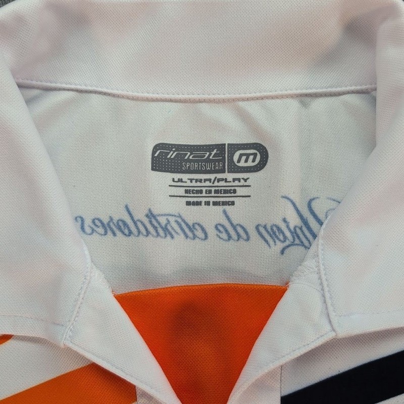 Rinat Union de Curtidores Soccer Jersey Mens Medium White Orange Black Athletic gallery
