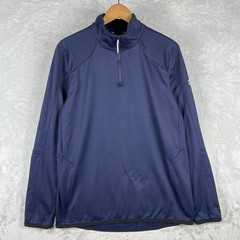 Under Armour Reactor 1/4 Zip Thermal Fleece Lined Pullover Mens M Blue ColdGear