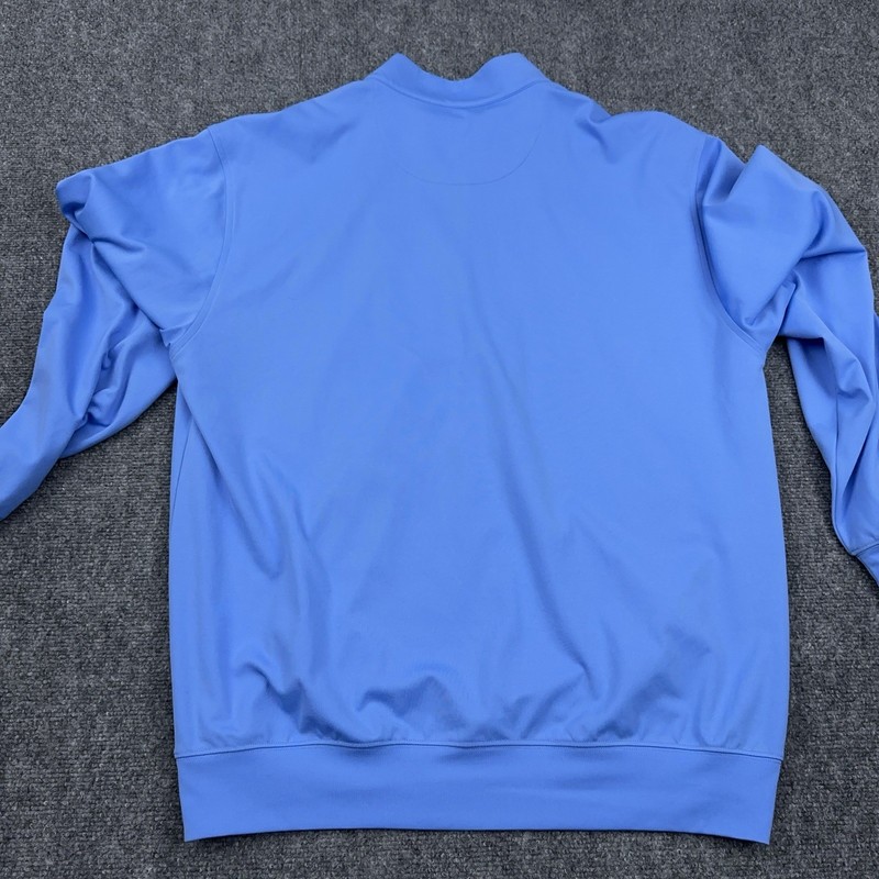 Donald Ross 1/4 Zip Pullover Shadow Hawk Golf Club Blue Performance Men's XL gallery