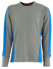 TERRAMAR W8315 MEN’S BODY SENSORS COMPRESSION SIDE POCKET LS T SHIRT CREW LARGE
