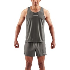 SKINS Series-3 Men’s Running Singlet Medium Charcoal New with Tags