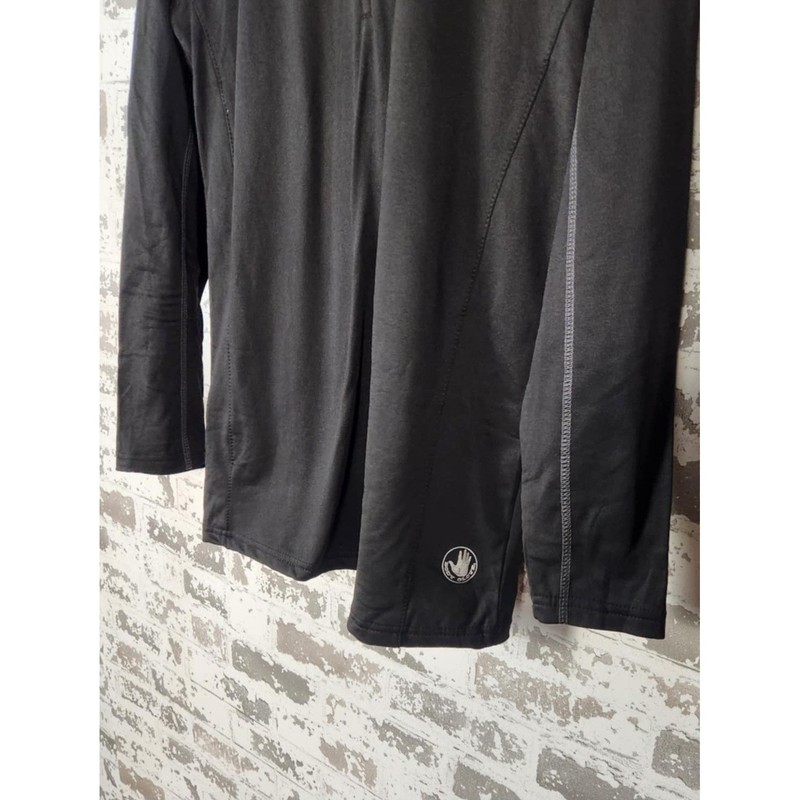 Body Glove Men's XL Black Quarter-Zip Pullover Athletic Fit Performance Top gallery