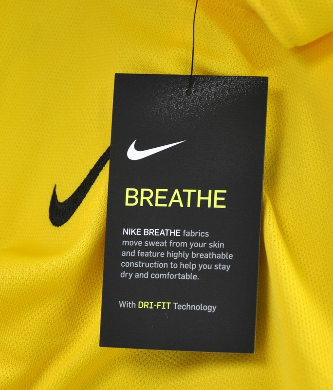 Nike Goalkeeper Jersey Men’s Size M Gardien II Tour Yellow Green AR9769 Soccer gallery