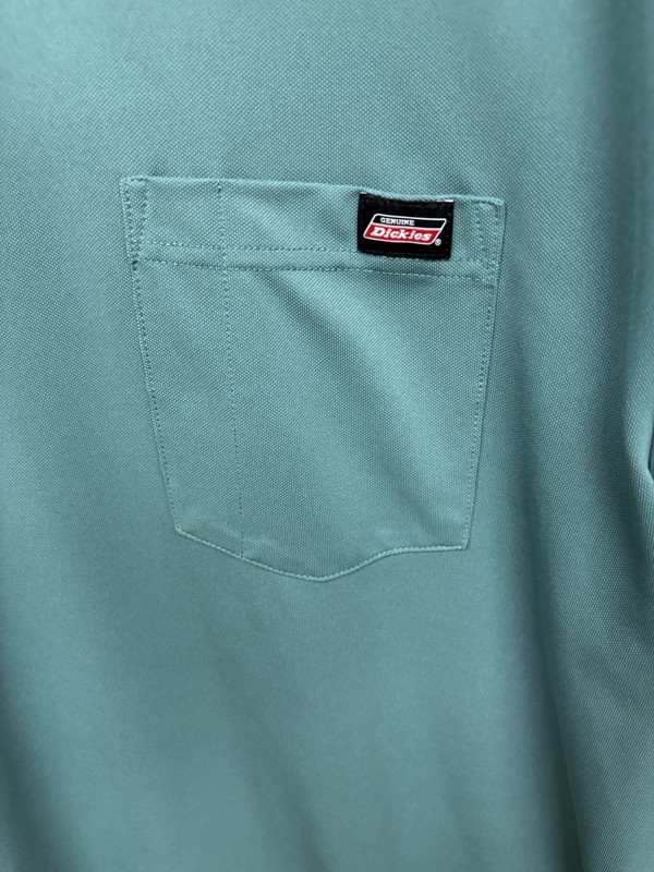 Genuine Dickies Activewear/Workwear Short Sleeve Pocket T-Shirt Size 2XLT Green gallery