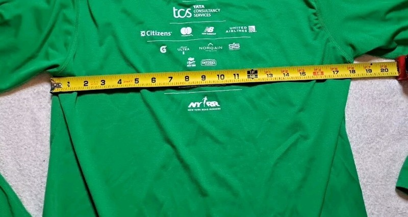 NYC Half Marathon 2024 Men’s Medium Green Tee New Balance gallery