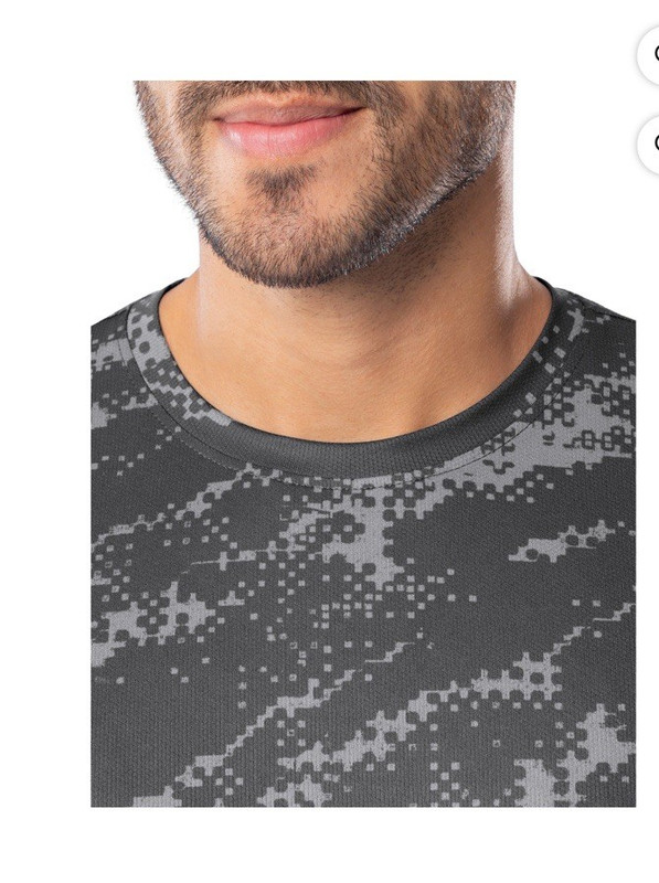 Athletic Works Men's Techno Texture DriWorks Breathable Core T-shirt 2XL (50-52) gallery