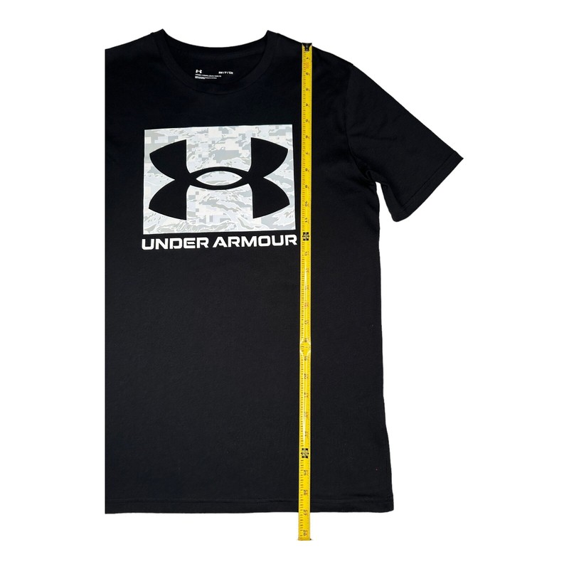 Under Armour Mens T Shirt Size S Loose Fit Digital Camo Short Sleeve Black gallery