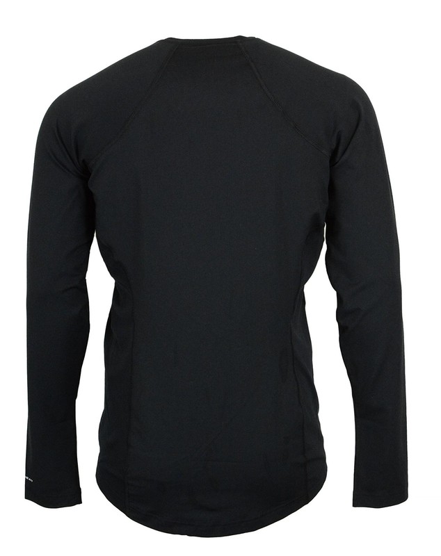 Columbia Omni-Heat Mens Midweight Stretch Baselayer Long Sleeve Shirt, Black, La gallery