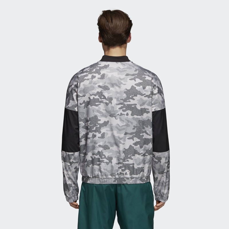 Adidas ID CAMO WOVEN Jacket track Sweat Shirt top Bomber superstar Mens sz M nwt gallery