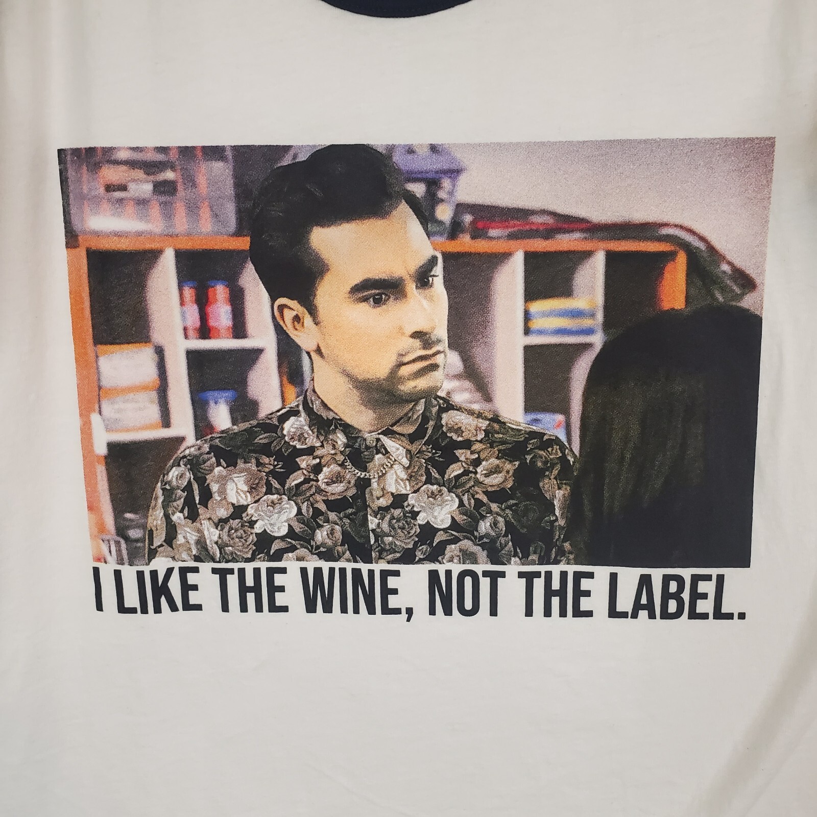 Schitts Creek David " I like the wine " Tank Top Size L Large gallery