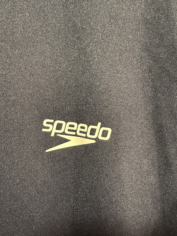 New Speedo Men's Short Sleeve Shirt Quick Dry Block The Burn UPF 50+ Small Navy gallery