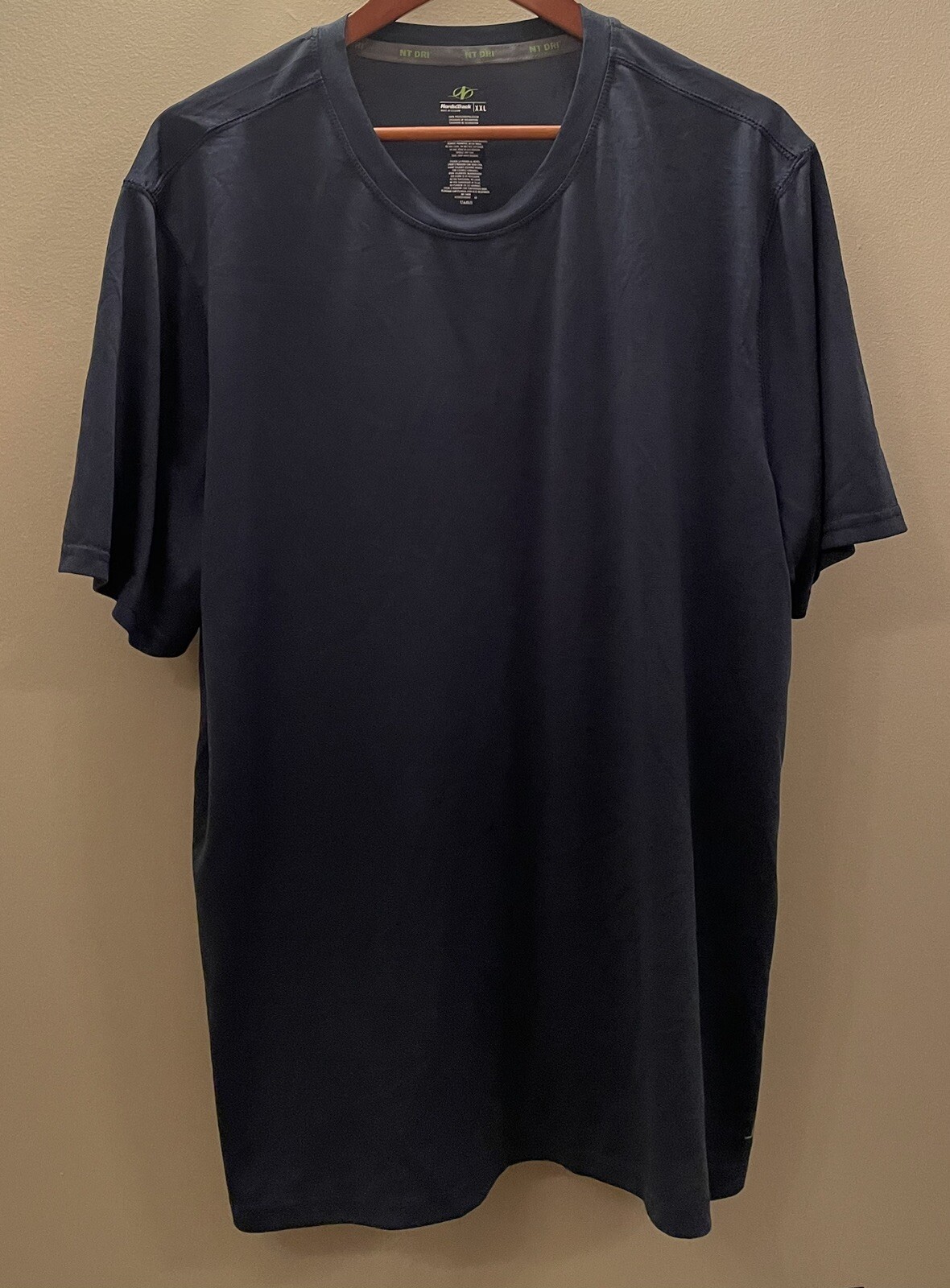 NordicTrack Men’s NT Dry Blue Short Sleeve 100% Polyester Shirt Size XXL gallery