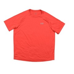 Under Armour Men’s 2XL Red Polyester Activewear T-Shirt Loose Gym run