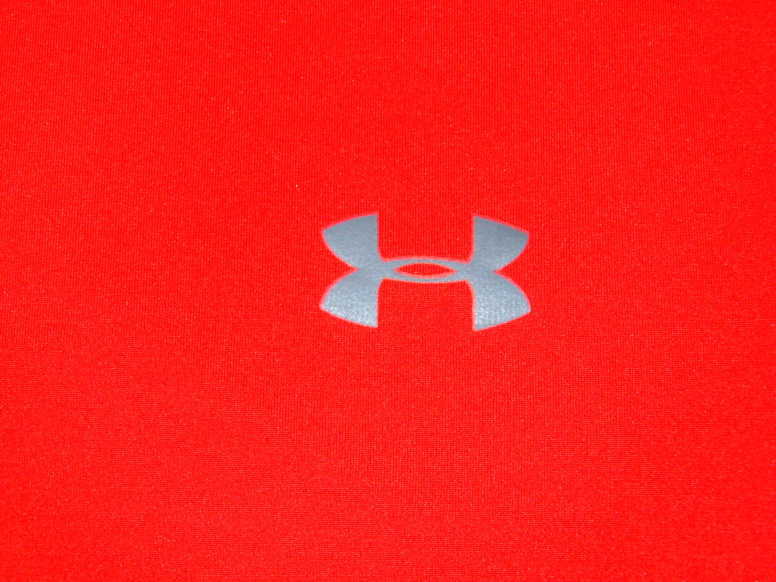 Under Armour Cold Gear Long Sleeved Orange Fitted Athletic Shirt Men's Small gallery