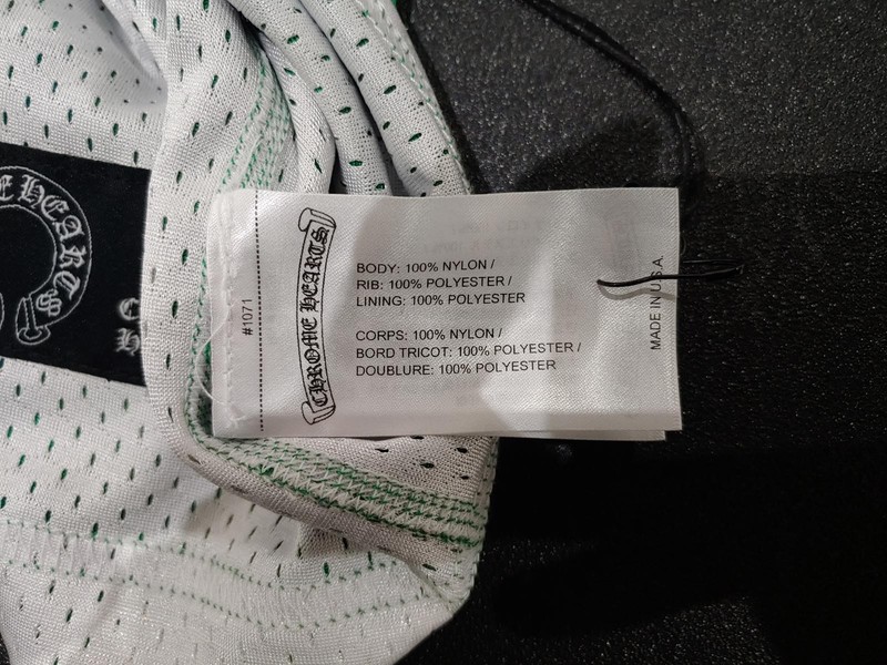 Chrome Hearts Reversible 33 Mesh Jersey in Green gallery