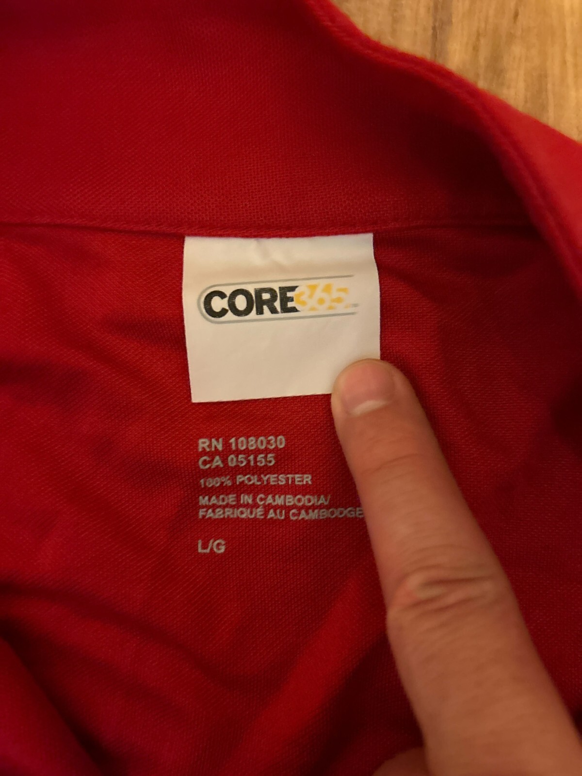 Core 365 LexisNexis Risk Solutions Mens Size Large 1/4 Zip Red Long Sleeve Shirt gallery