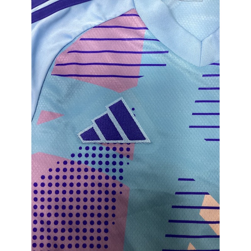 Adidas T24 C GK JSY L Goalkeeper Jersey Semi Blue Burst Mens Medium IN0410 NWT gallery