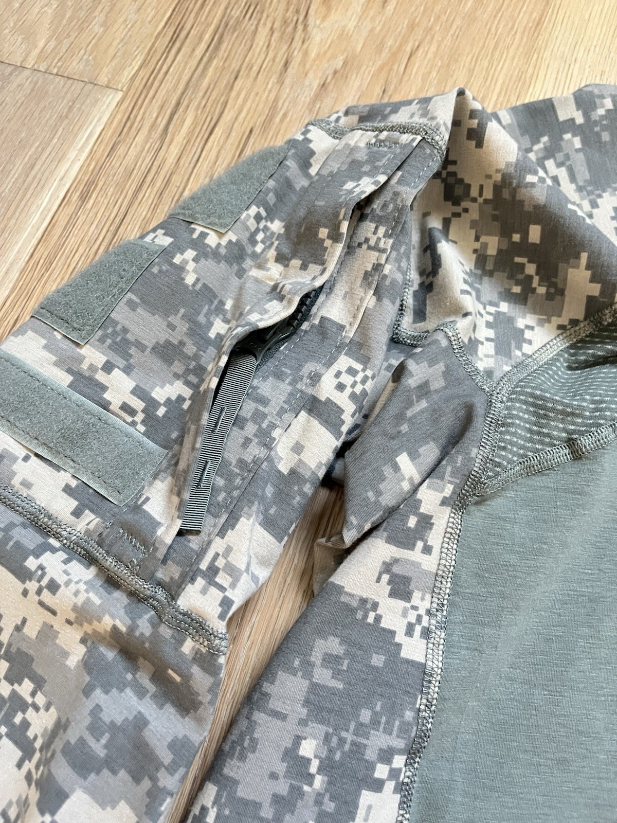NWT Massif US Army Combat Shirt ACS Men M Large Flame Resistant ACU Digital Camo gallery