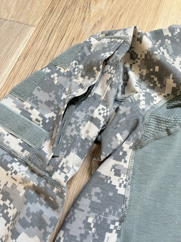 NWT Massif US Army Combat Shirt ACS Men M Large Flame Resistant ACU Digital Camo gallery