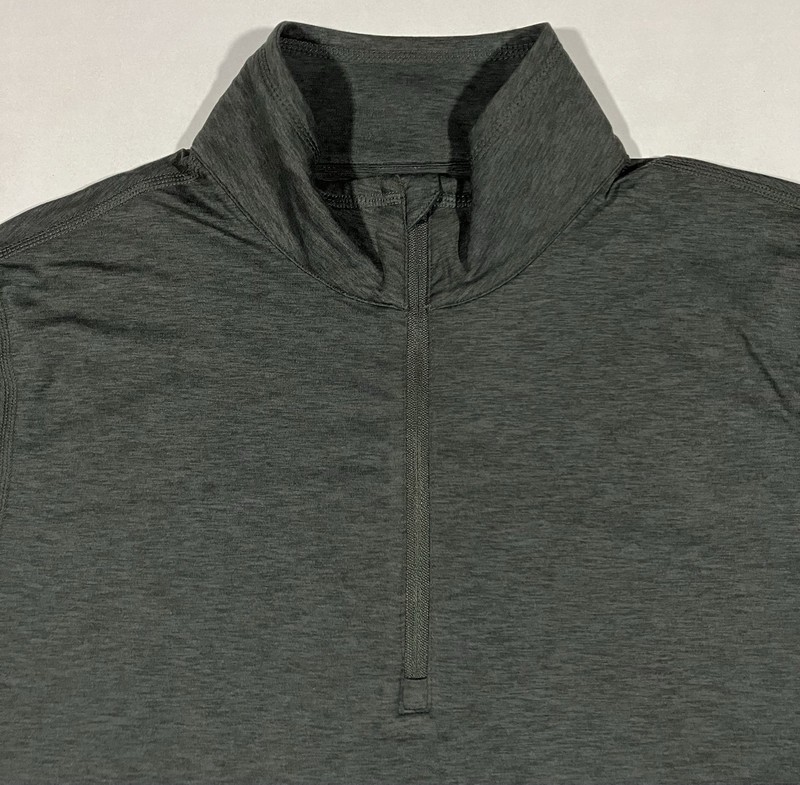 Vuori Ease Performance 2.0 Half Zip Pullover Mens Large Gray Lightweight V221 gallery