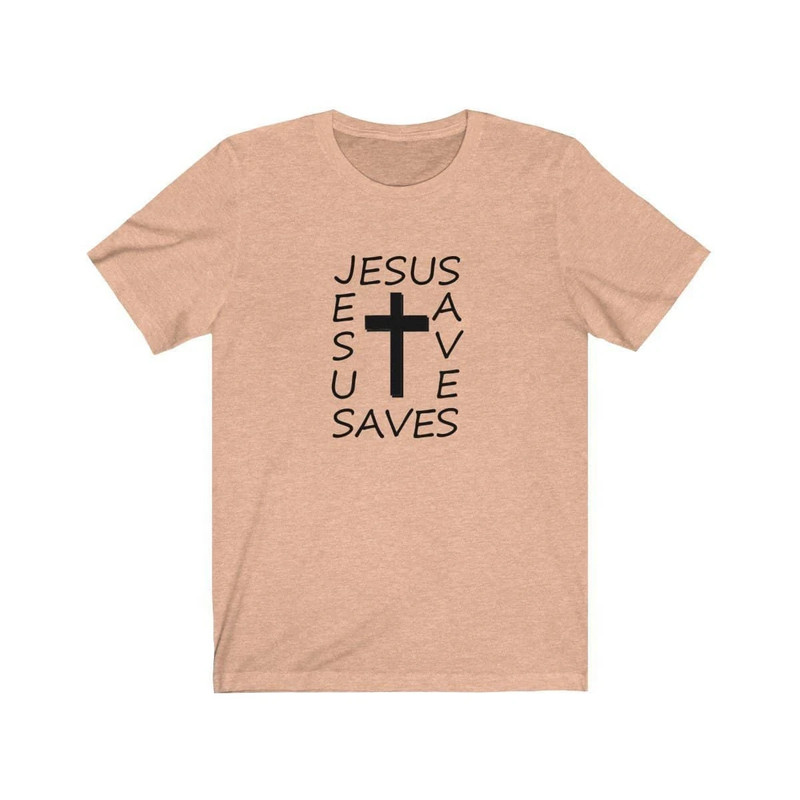 Bella & Canvas Short Sleeve Tee "Jesus Saves" gallery