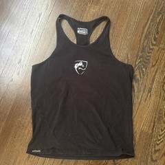 Alphalete Men’s Tank Top Medium Performance Fit Cotton Blend Racerback