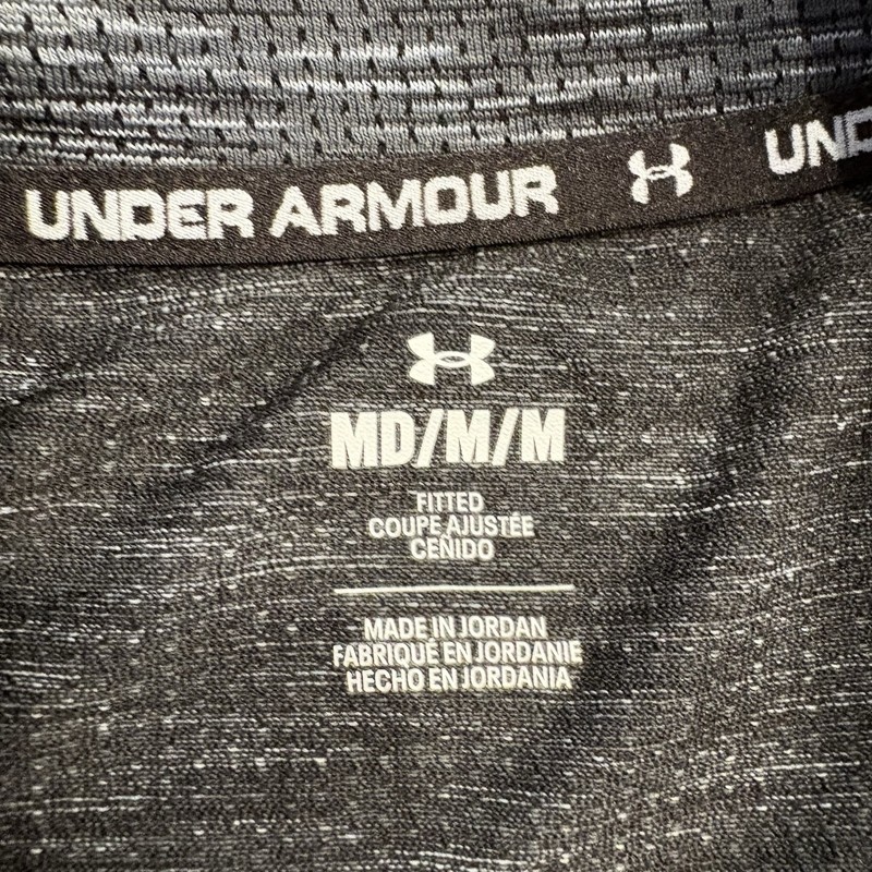 Under Armour Men’s Seamless Pullover 1/2 Zip 1/4 Zip Breathable Heather Gray M gallery