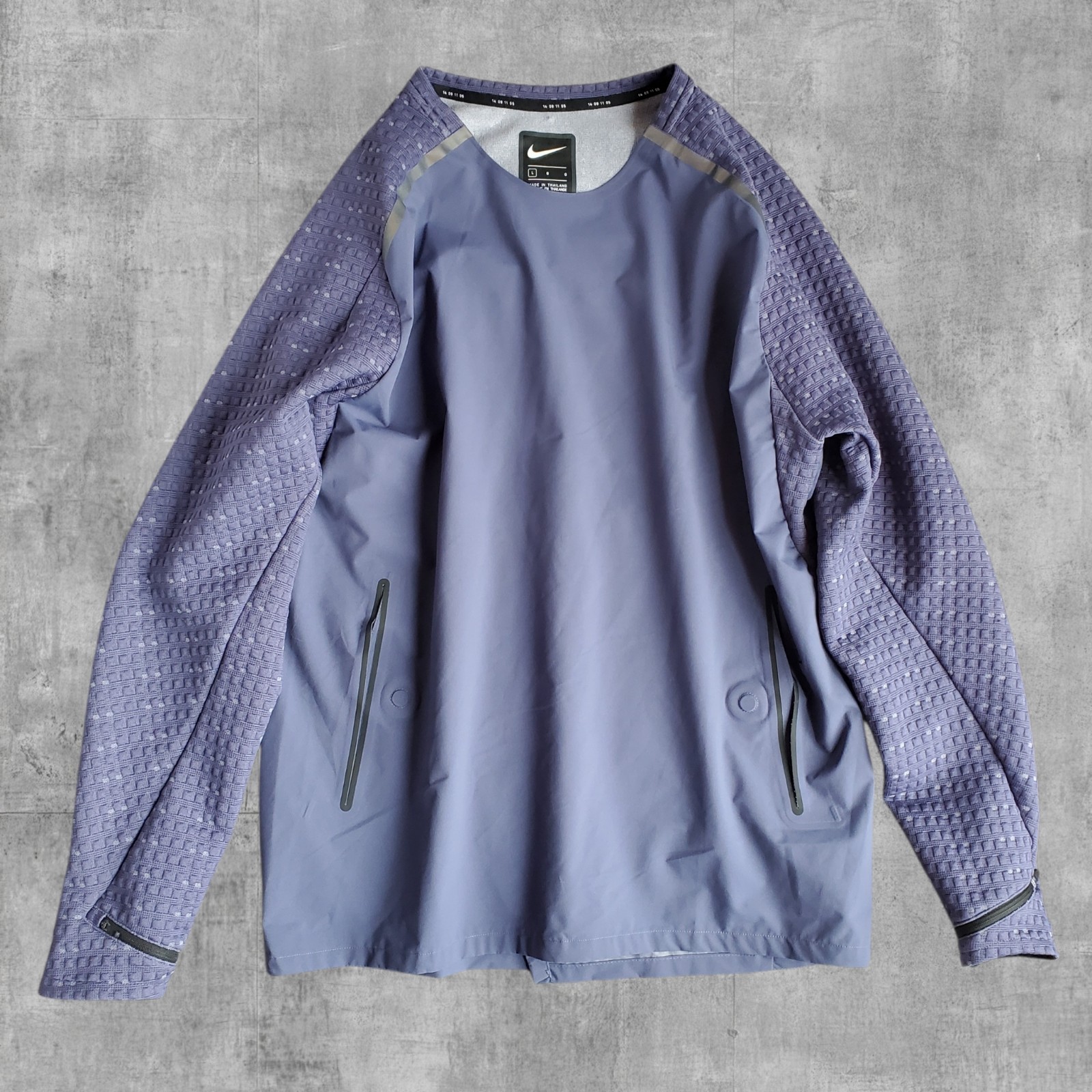 Nike Tech Pack Running Hybrid Kimono Repel Long Sleeve Purple Mens L BV5683-557 gallery
