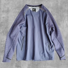 Nike Tech Pack Running Hybrid Kimono Repel Long Sleeve Purple Mens L BV5683-557