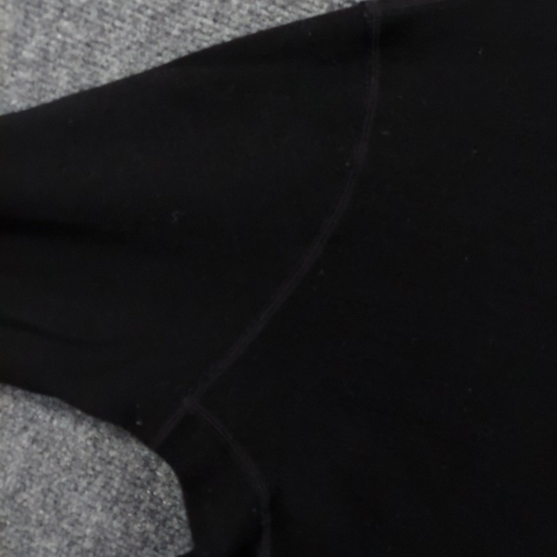 Minus33 Merino Wool Pullover Mens Large Black 1/4 Zip Base Layer Shirt Top gallery