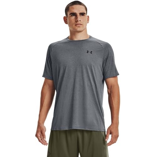 1345317 UNDER ARMOUR TECH 2.0 NOVELTY SHORT-SLEEVE T-SHIRT MEN MD/M GRAY gallery