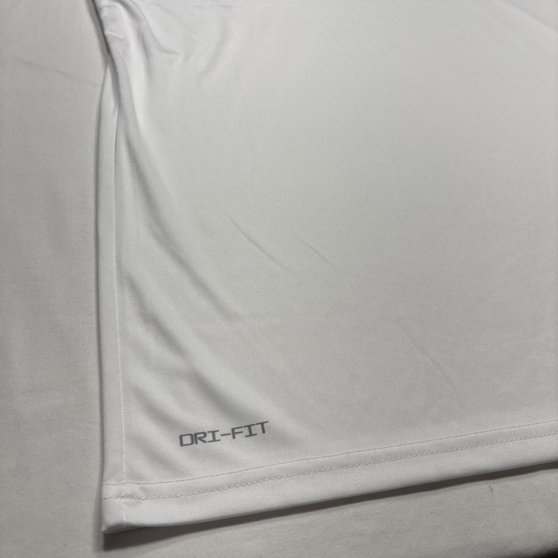 NIKE Swim Men's Short Sleeve Hydroguard Rash Guard White Sz Small FREE SHIP $46 gallery