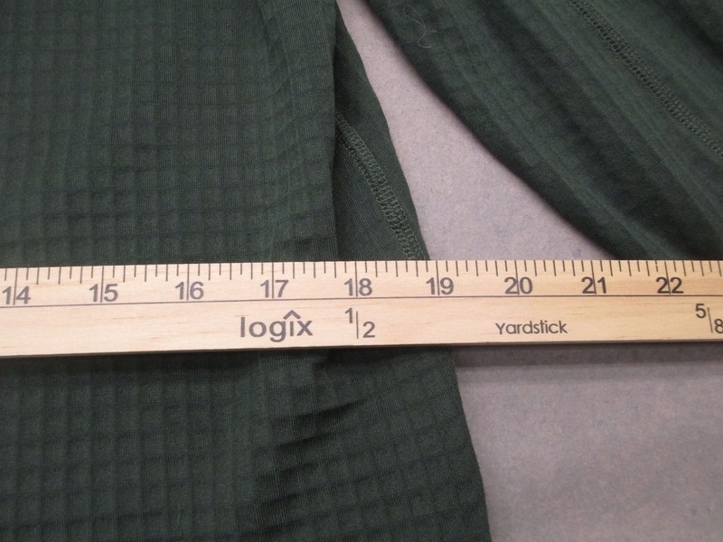 Terramar Size M Men Green 1/4 Zip Mock Neck Long Sleeve Climasense Pull Over 081 gallery