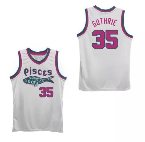 Custom Guthrie #35 Basketball Jersey Custom Any Name Number White gallery