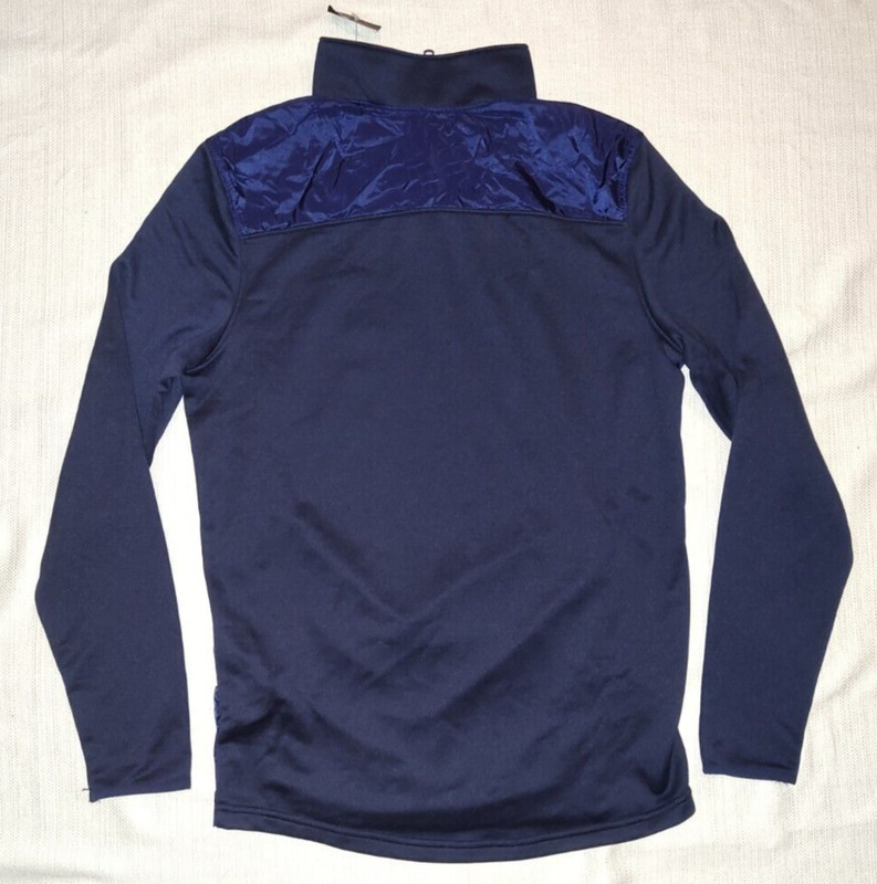 UNDER ARMOUR Command 1/4 Zip Pullover Navy Blue Mens Small S NEW 1360712 $60 gallery