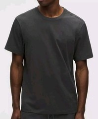 Lululemon Men’s Dark Gray Organic Cotton Short Sleeve T Shirt! M