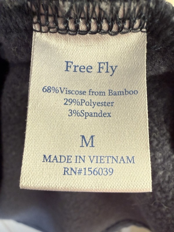 Free Fly Men's Mock Neck Long Sleeve Performance Bamboo Lightweight Pullover Top gallery